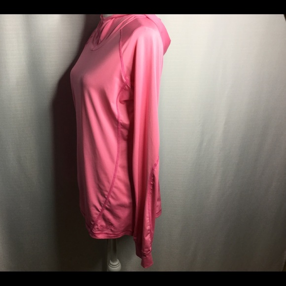 BLACK TIP Pink Hoodie Poly/Spandex L - Picture 2 of 5